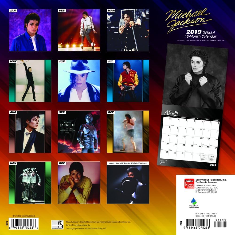 Michael Jackson　カレンダー　5点セット Michael Jacksonマイケル・ジャクソン グッズ セット - メルカリ